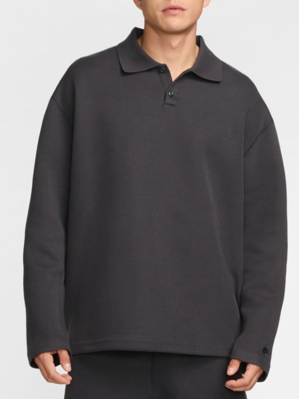 Nike Tech Fleece Reimagined Polo Sweatshirt Relaxed Men's M FZ7570-060 $130 NWT